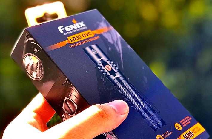 防疫新戰(zhàn)士：fenix LD32 uvc殺菌波段紫外線(xiàn)手電